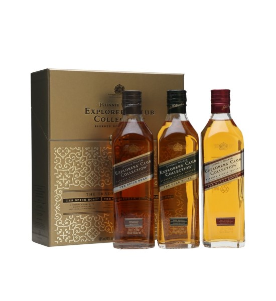 Johnnie Walker Old Scotch Whisky セット Johnnie Walker Explorer's Club Blended Scotch Whisky Collection 3